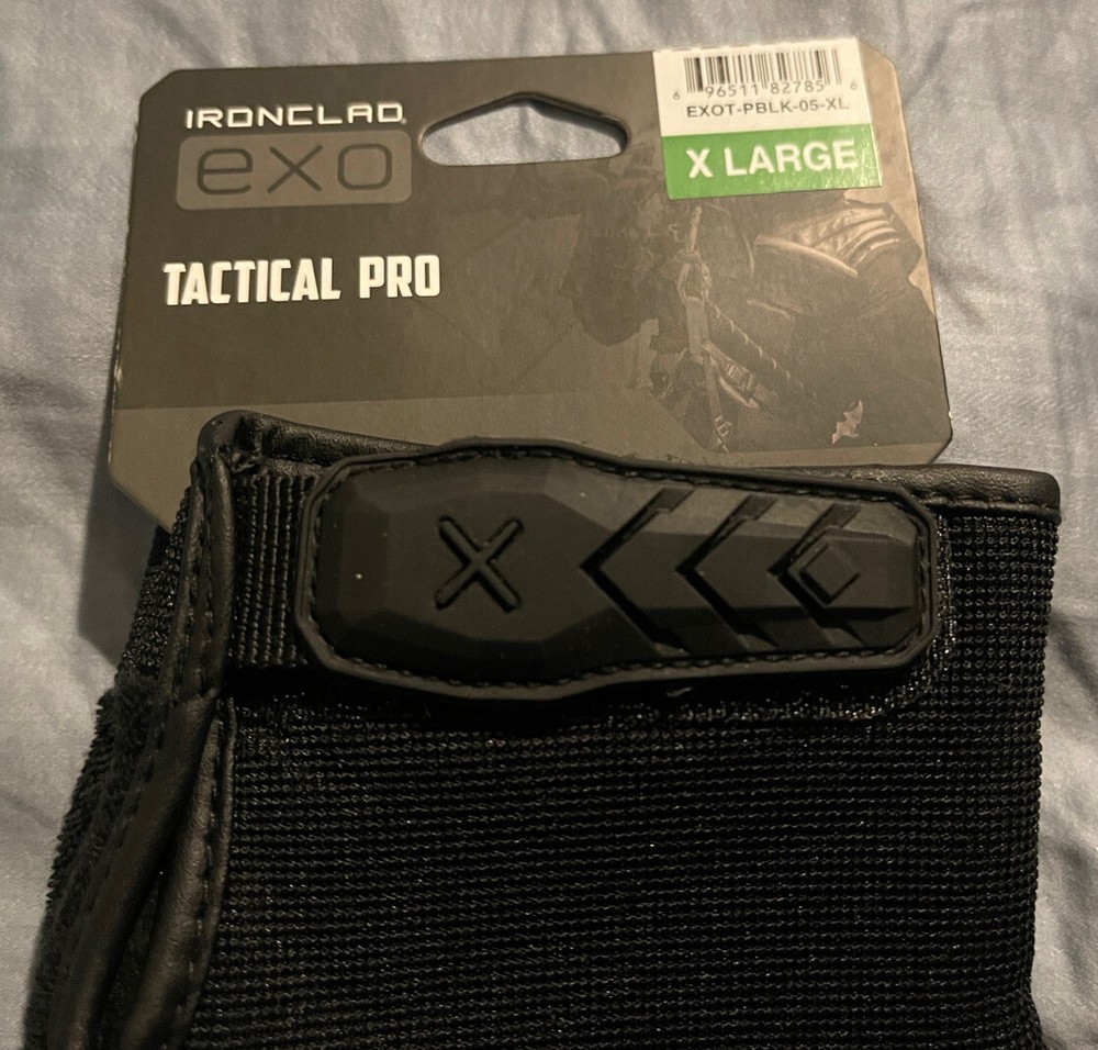Ironclad Tactical Operator Pro Glove, Stealth Black, Extra Large