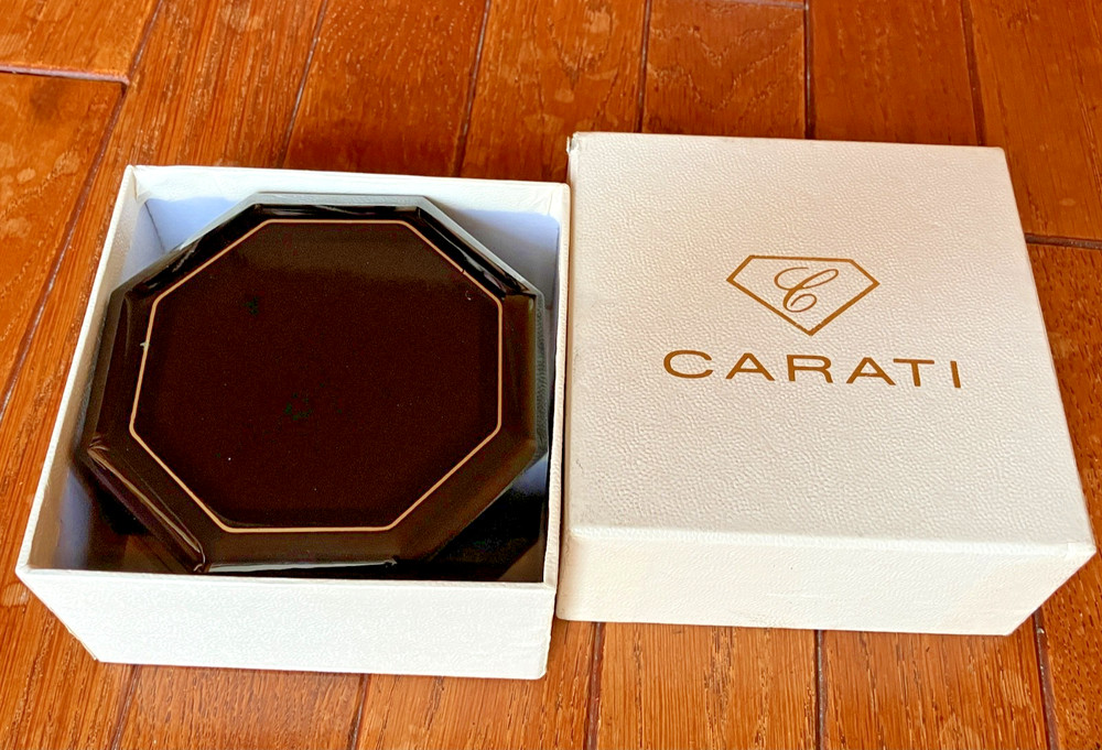 Authentic CARATI Empty Watch Box Good Condition #V57