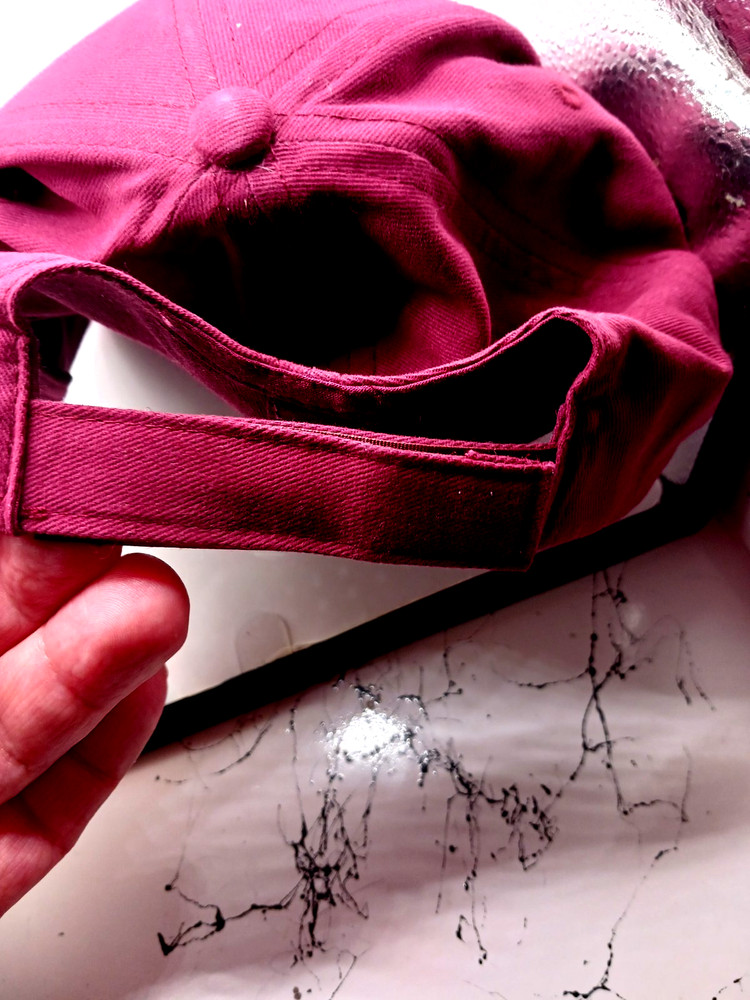 Dr Pepper Strawberries + Cream Red + White Hat-Cap Adjustable