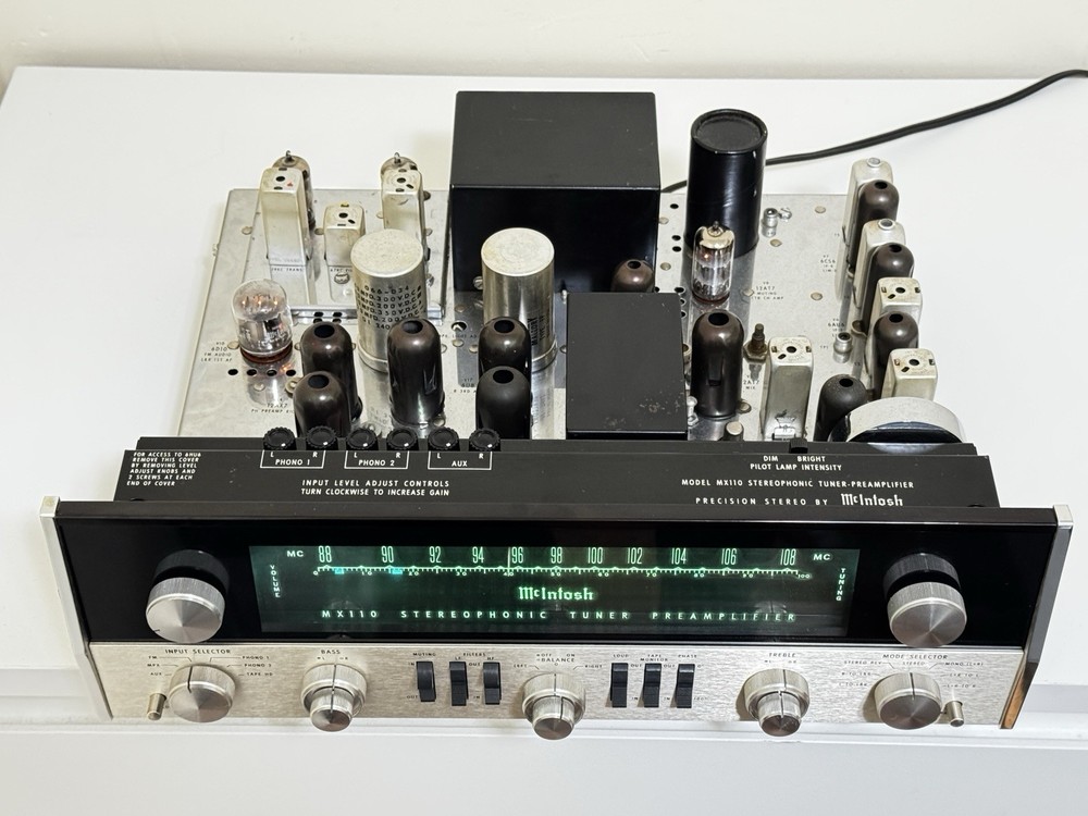McIntosh MX110z preamplifier restored