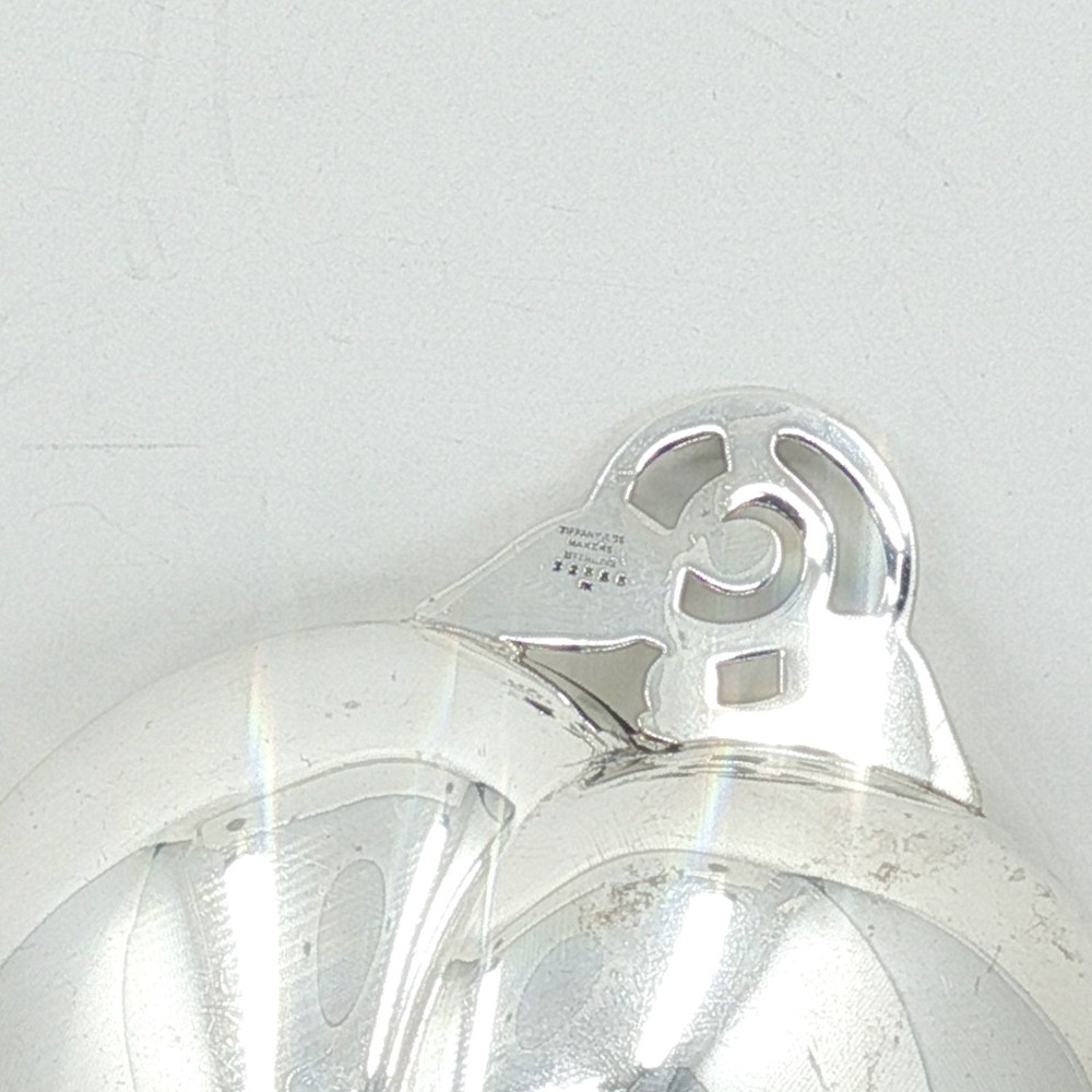 Tiffany & CO. Sterling Silver Footed Leaf Candy Dish #25053