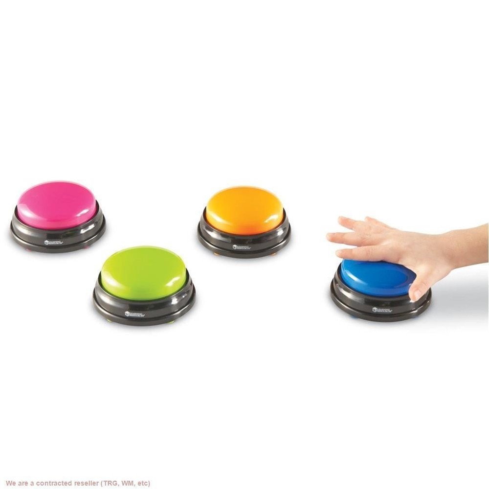Learning Resources Answer Buzzers - 4pk: Teaching Aid, Educational Tools for ...