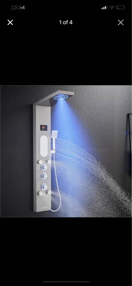 Stainless Steel Shower Panel