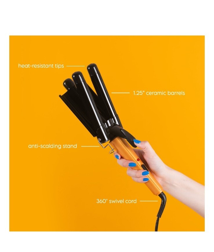 Danielle Creations Triple Barrel Waving Wand