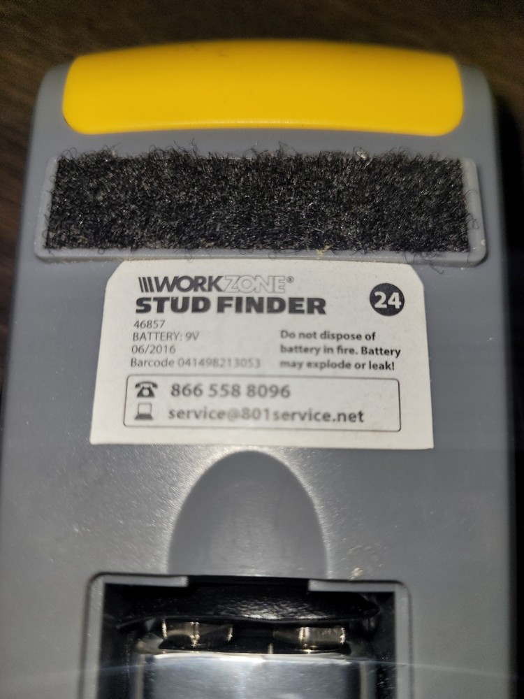 WORKZONE Stud Finder Tested Working