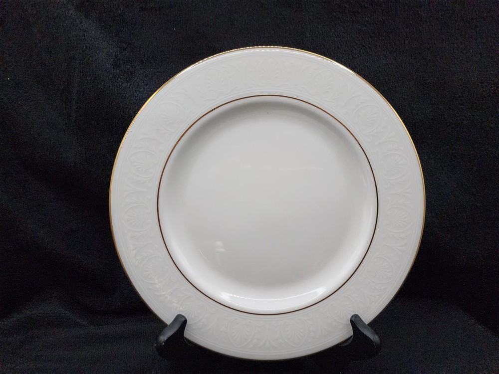 Lenox Hannah Gold Dinner Salad Bread Plate