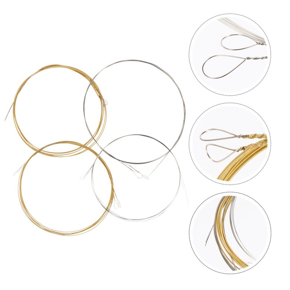 4pcs  Banjo Mandolin Strings Acoustic Guitar Strings Electric