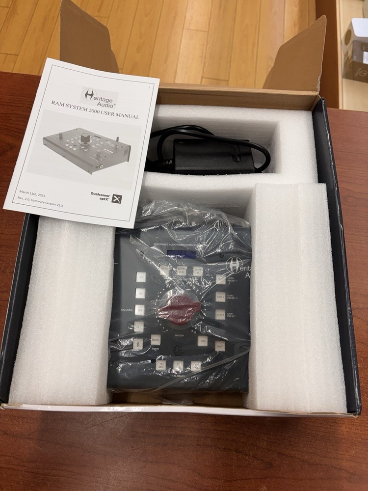 Heritage Audio RAM system 2000 Monitor Controller With Bluetooth
