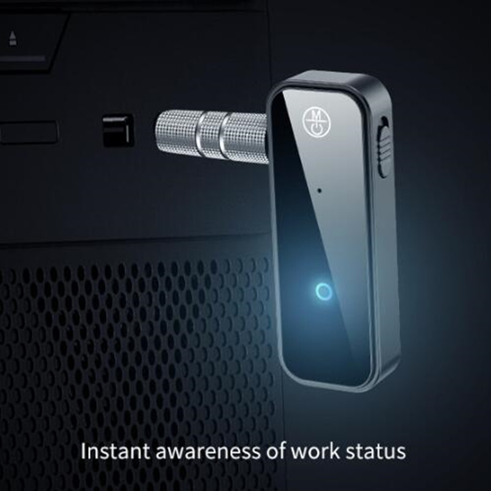 Bluetooth 5.0 Transmitter Receiver Wireless Audio 3.5mm USB Aux stereos Adapter