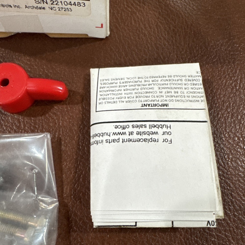 Hubbell Drum Controller HCA14 Lever Handle Only