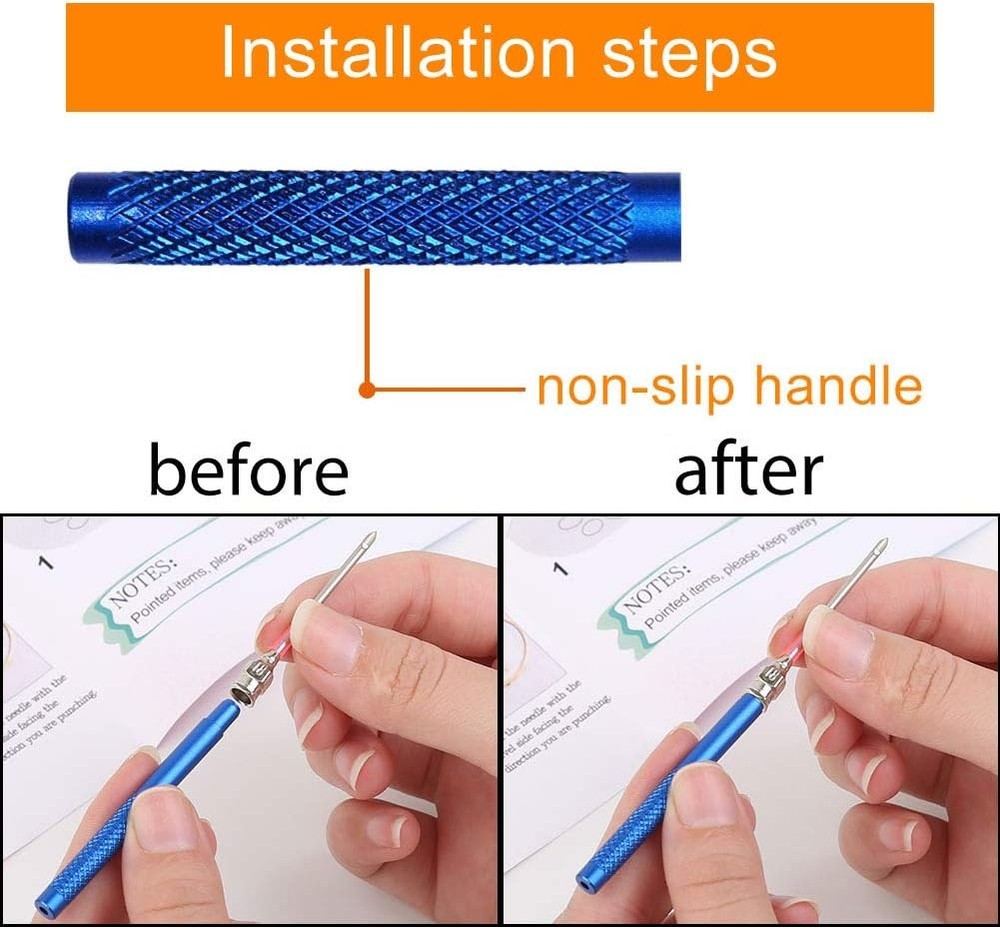 Punch Needle Pieces Punch Needle Tool and Instructions