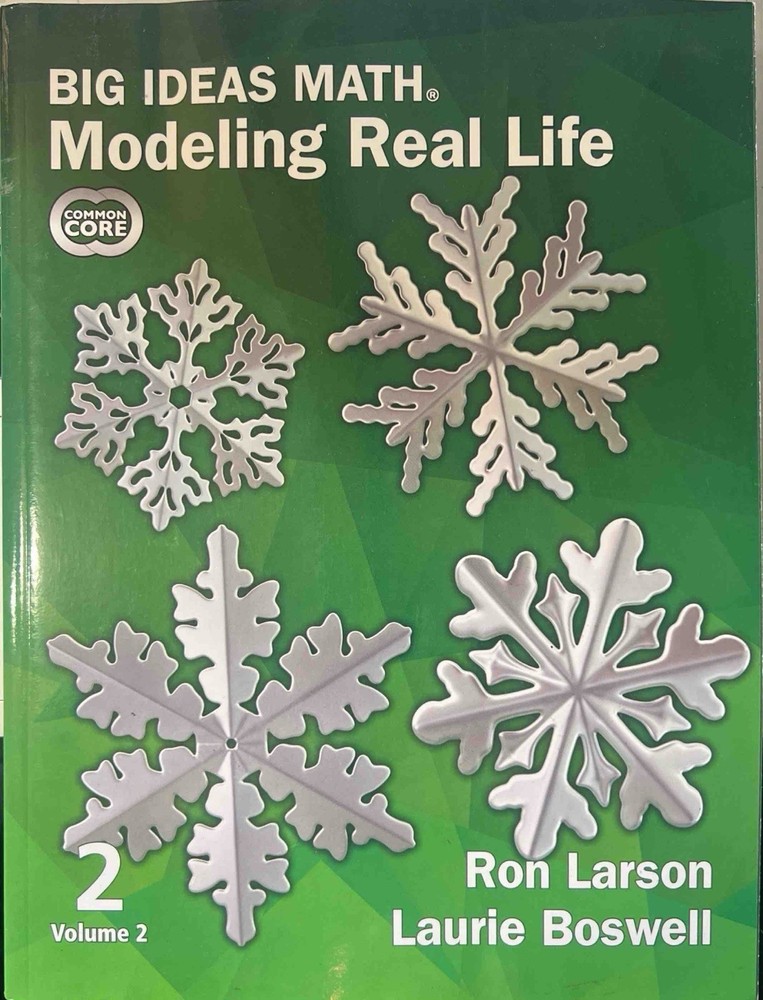 Big Ideas Math Modeling Real Life Grade 2 Volume 2 Workbook
