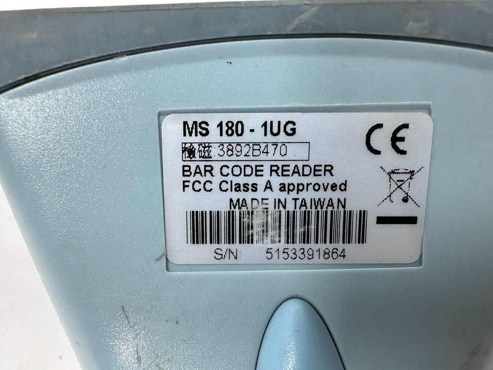 Unitech MS 180-1UG Bar Code Reader