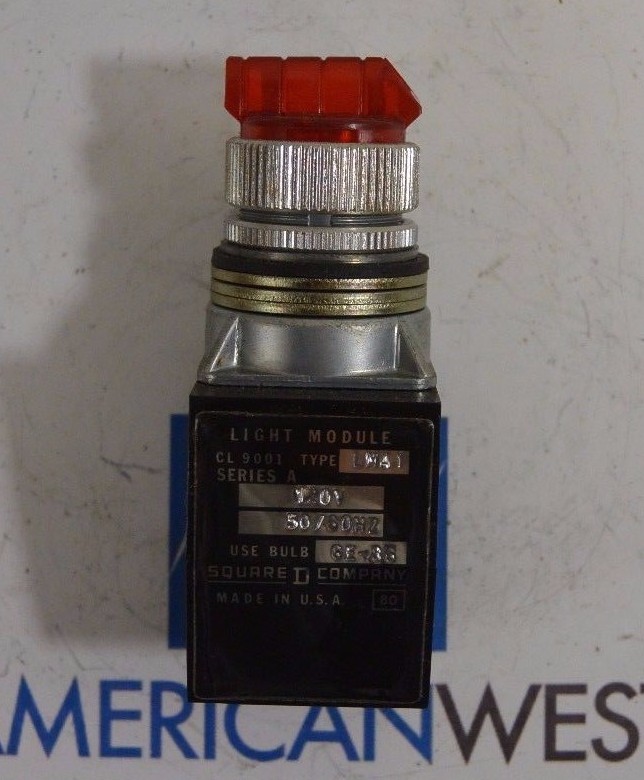 Square D 9001 LMA1 W/ PUSH BUTTON - NEW