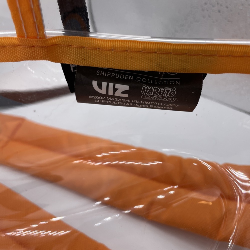 Naruto Shippuden 17” Clear Plastic Backpack