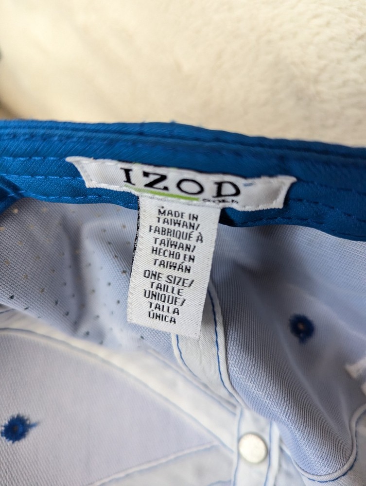 IZOD Golf Blue Hat