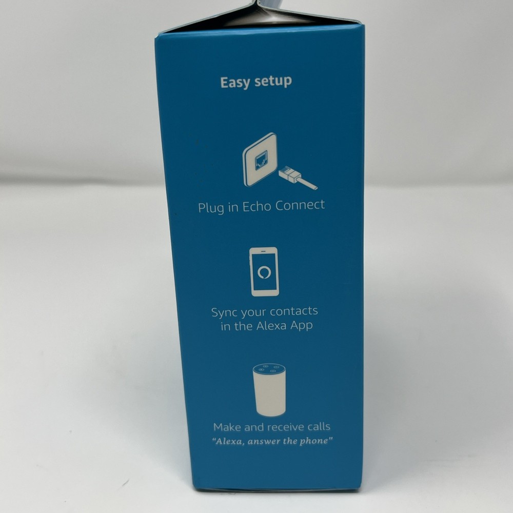 Amazon Echo Connect Alexa Speakerphone Black NEW