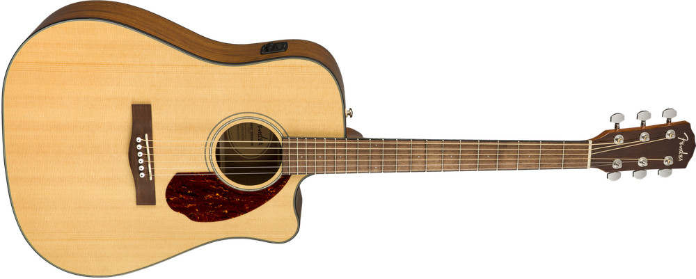 Fender CD-140SCE Dreadnought Acoustic Electric Solid Top Guitar with Hard Case