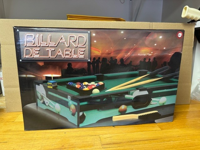 Mini Billiards Pool Table Kit