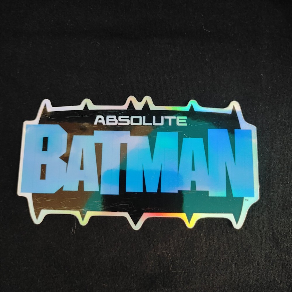 Absolute Batman Logo Foil Sticker