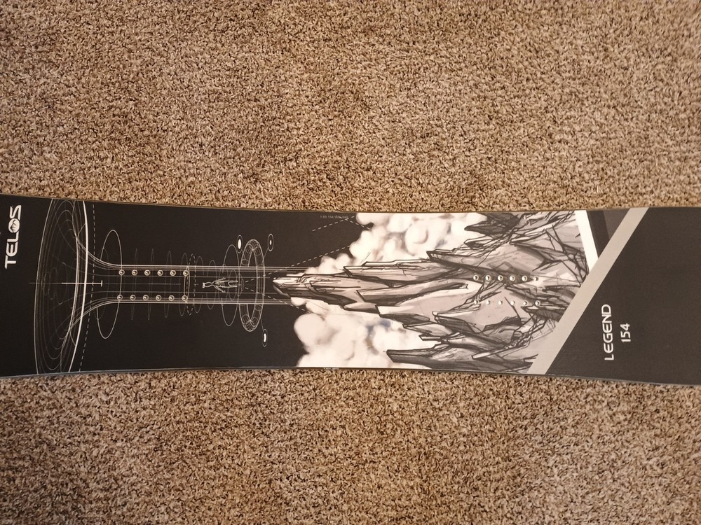 Telos Legend snowboard 154cm- excellent used