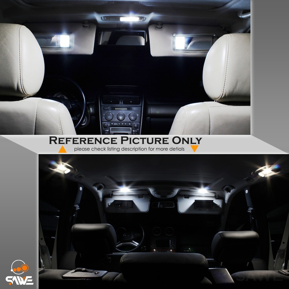 22 x For 2000 - 2005 Ford Excursion Interior LED Lights Bulb Package Kit - White