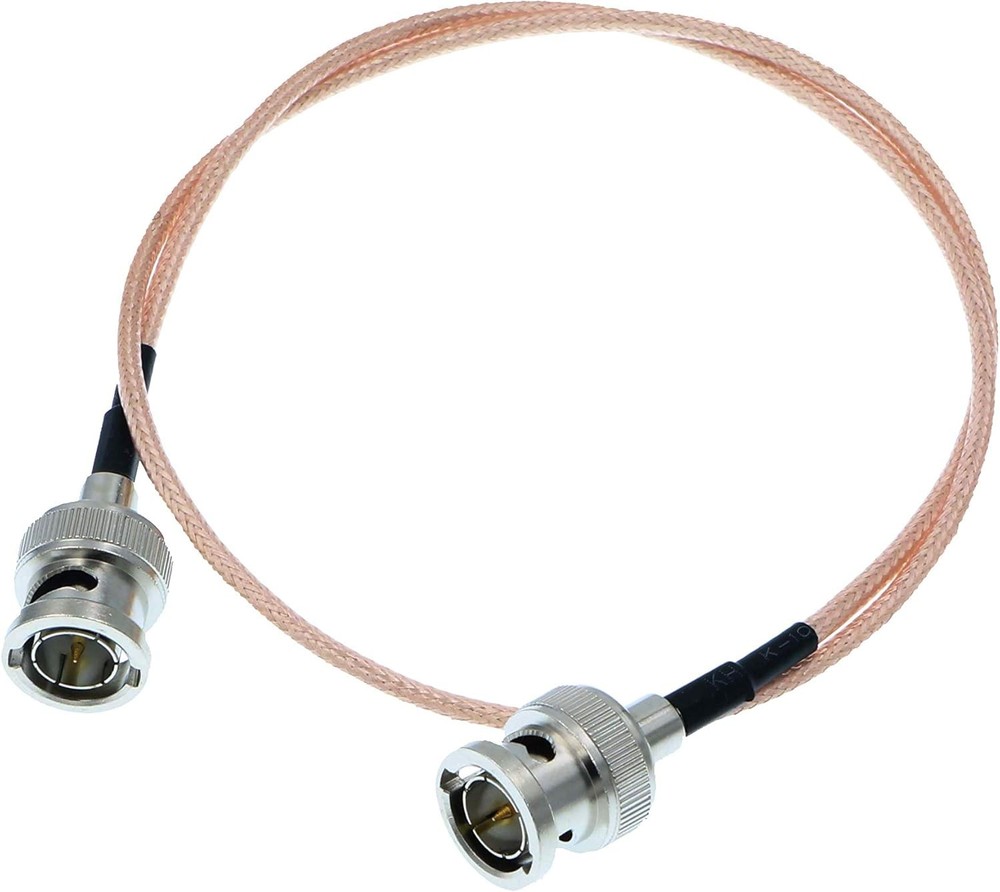 24'' Coaxial Cable BNC BNC for Blackmagic HyperDeck Shuttle BMCC BMPC Hyperdeck