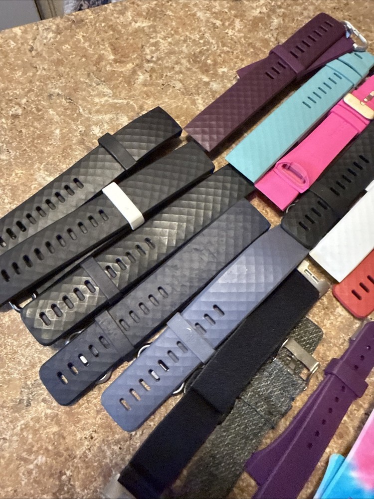 X20 LARGE Fitbit Charge 3 and 4 Soft Replacement Bands Sport Strap