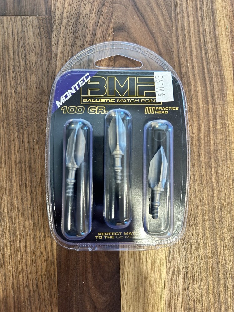 G5 Montec BMP (Ballistic Match Point) 100 Grain 3 Pack