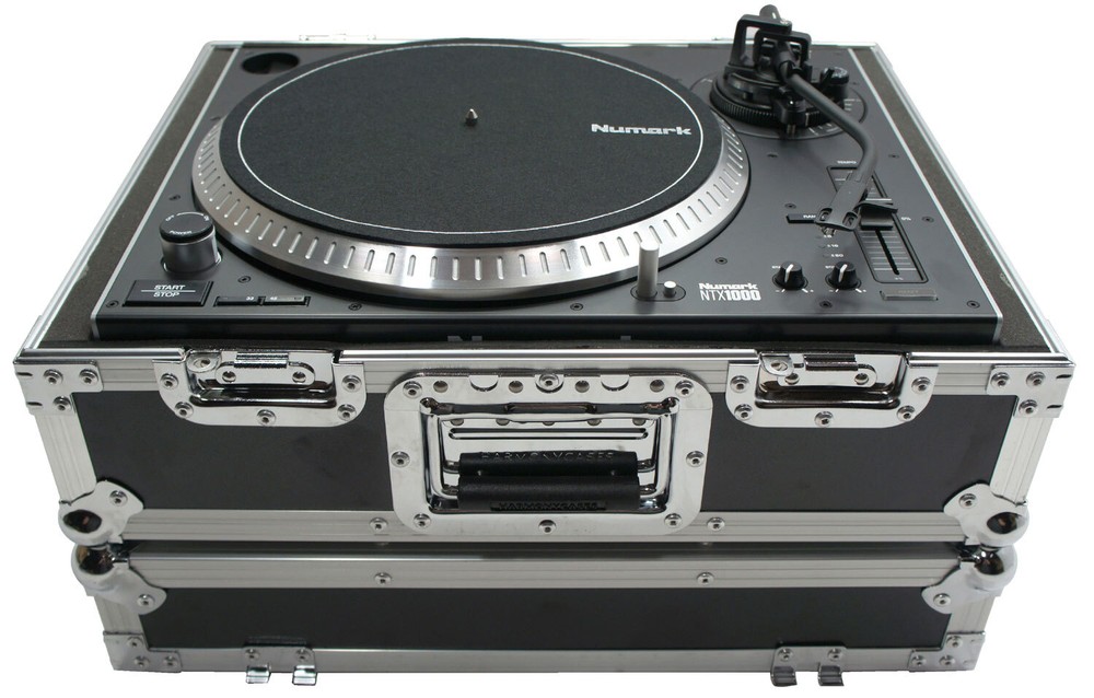 Harmony HC1200E Flight Foam Lined DJ Turntable Custom Case fits Stanton T92