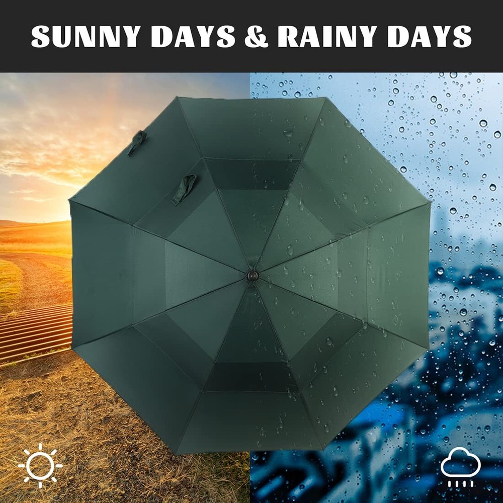 Golf Umbrella 62 Inch Large Windproof Umbrellas Automatic Open Oversize