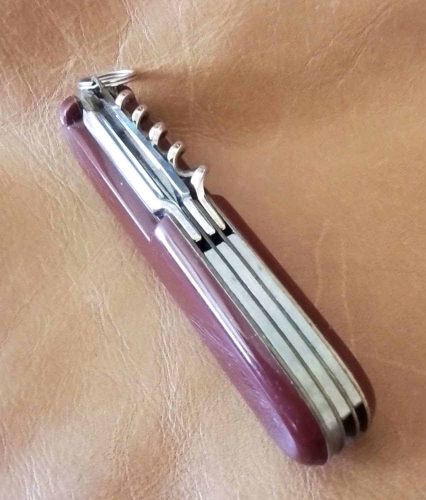 Richards 3.75" Folding 8 Function TOOL KNIFE Sheffield ENGLAND