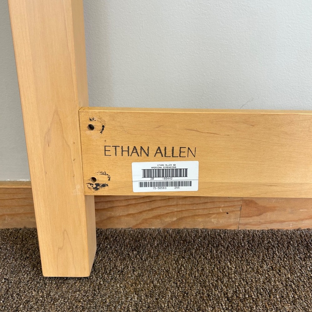 Ethan Allen American Dimensions Solid Maple Twin Size Headboards (Pair)