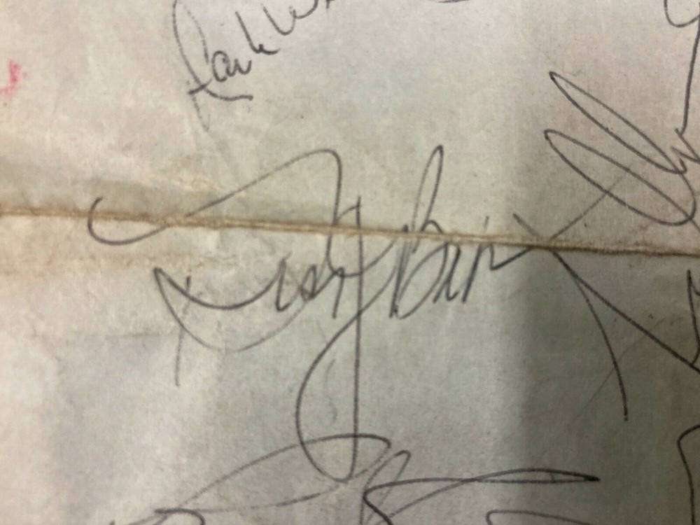 1972 LOS ANGELES DODGERS PLAYER AUTOGRAPHS (6)
