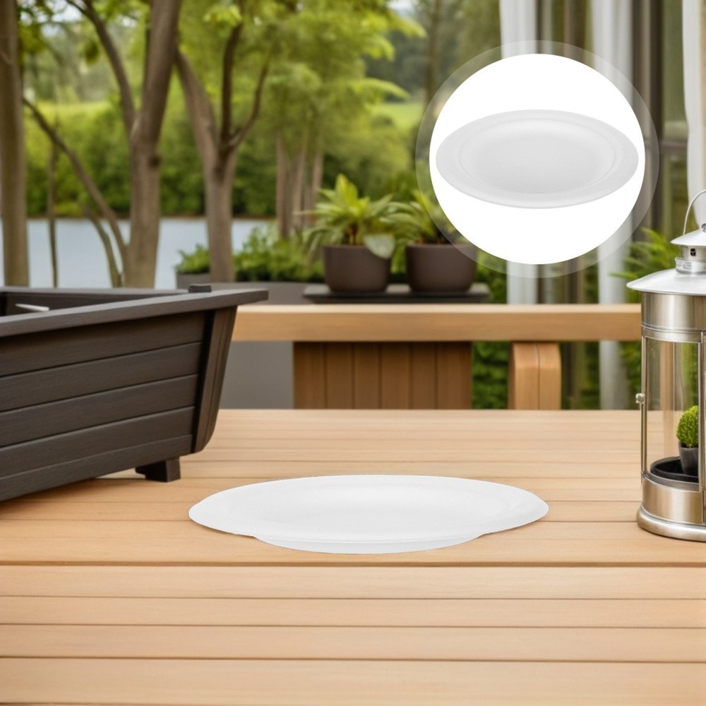 100 Pcs Coffee Table Tray Dessert Round