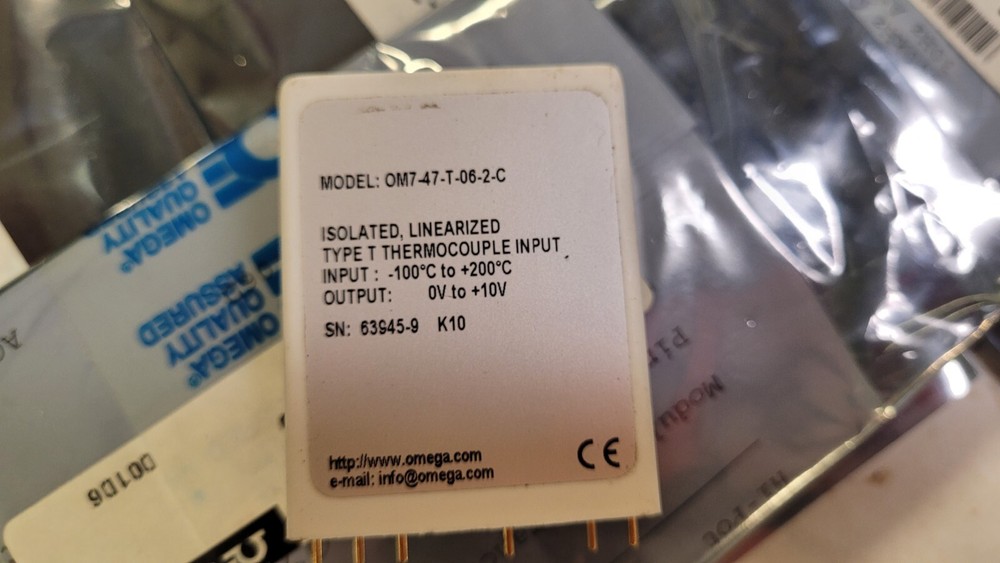 Omega om7-47-t-06-2-c thermocouple input module