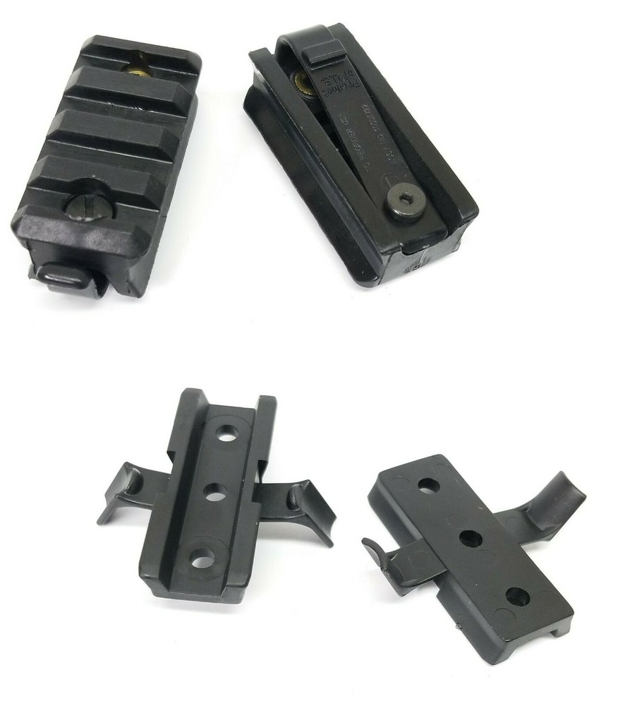 OPS-Core Picatinny & Wing-Loc Rail Adapter Set Black
