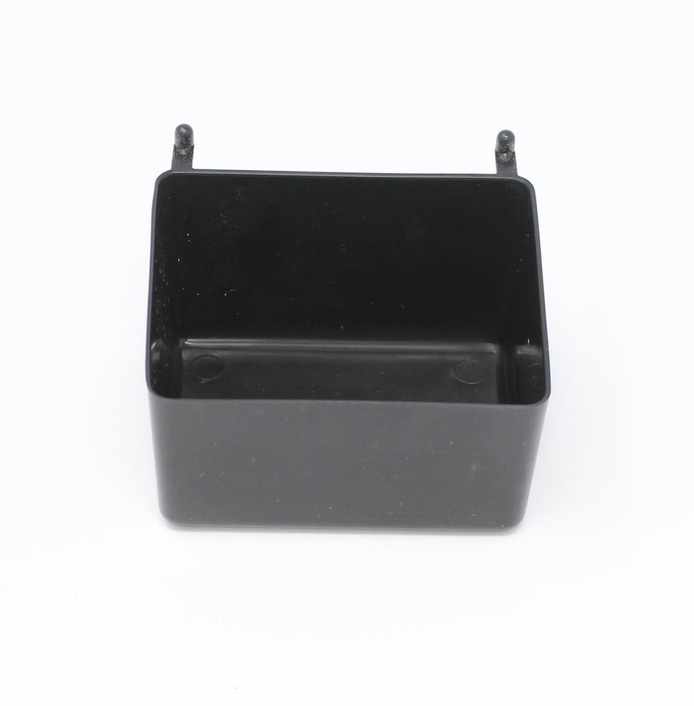 Small Plastic Black Pegboard Storage/Part Bins, Multi-Pack Pricing JSP Brand