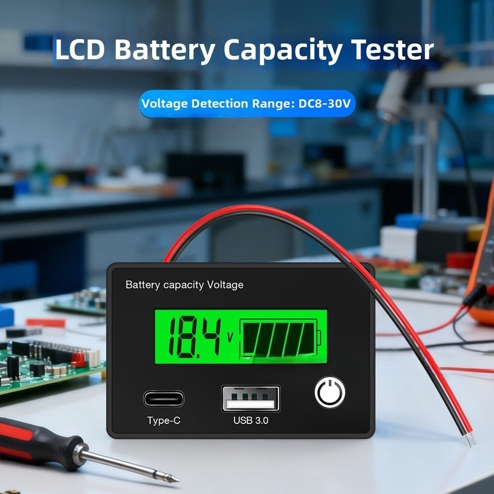 Battery Tester Battery Capacity Fast Detection Battery Capacity Reading