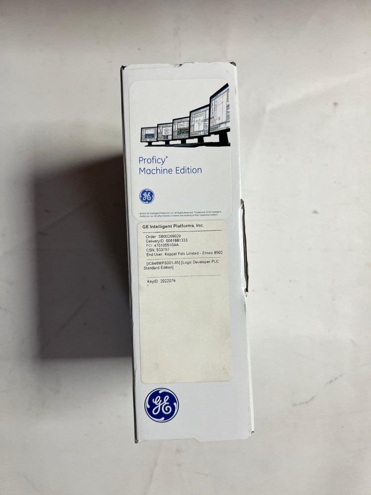 GE Intelligent IC646MPS001-65 Software Logic Developer