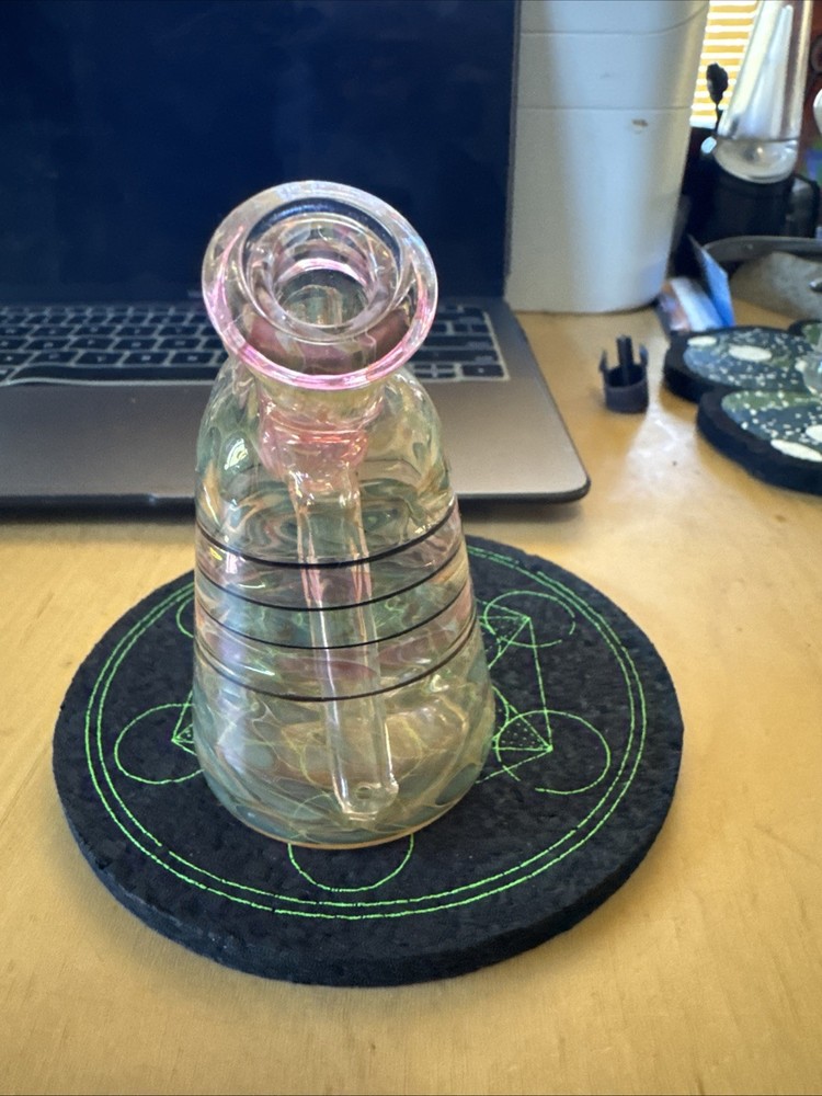 Chuck Million Fumed Travel Rig 10mm 45 Degree 2 Hole Diffuser.