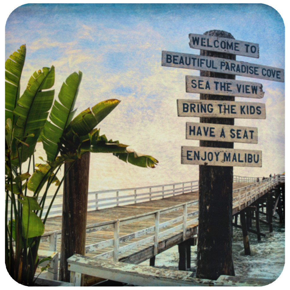 Coaster Beach Sign