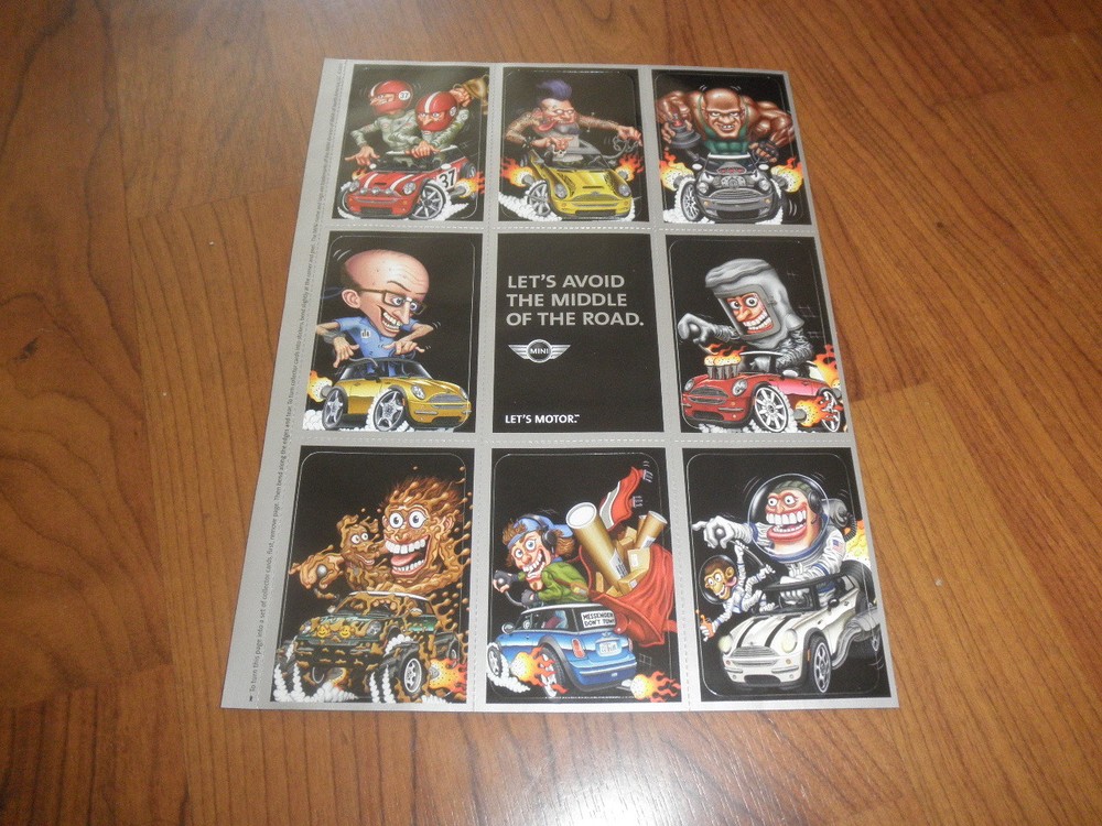 MINI COOPER AD with STICKERS-2003