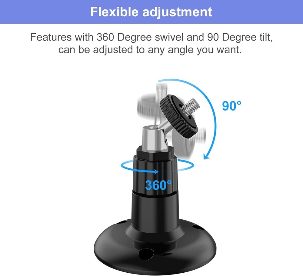 5 Weatherproof Protective 360° Adjustable Mount for Blink Outdoor 4th Gen Camera