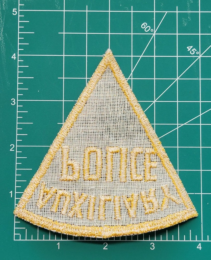 AUXILIARY POLICE PATCH TRIANGLE