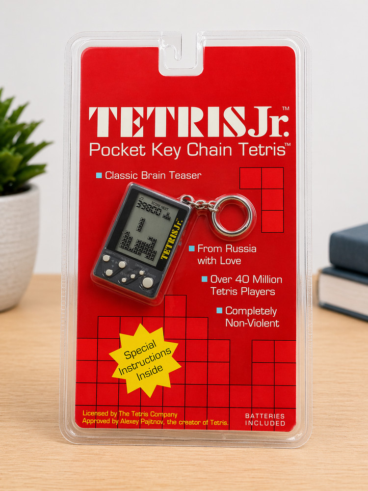 Squaresoft Tetris Jr. Pocket Keychain