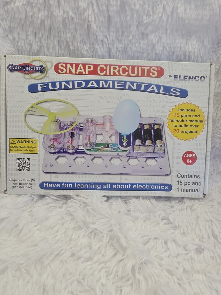 Elenco Snap Circuits Fundamentals Learning Electronic Building Kit