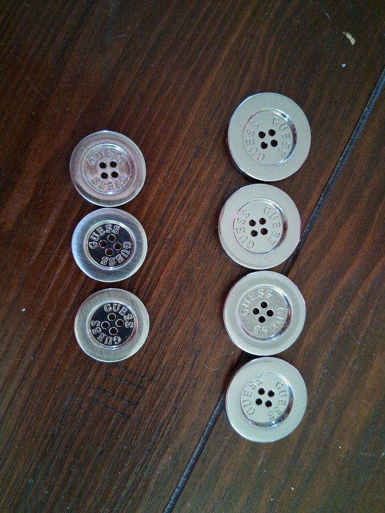 7 Guess Buttons 2 different sizes
