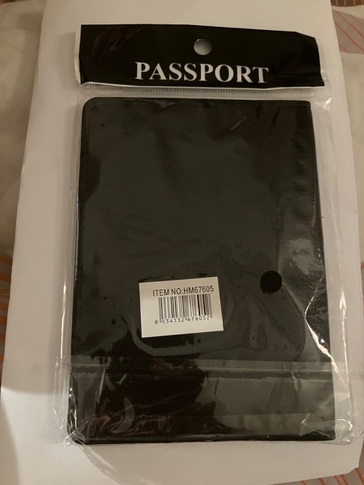Passport case US logo