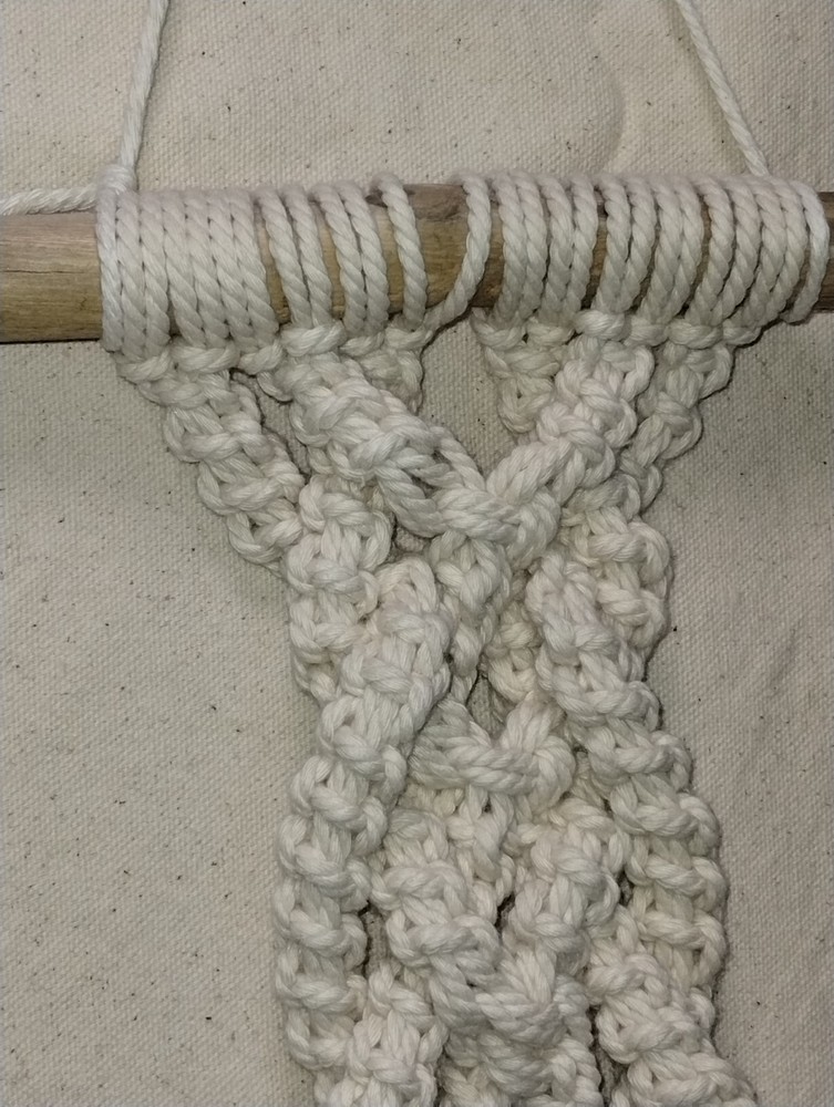MACRAME Wall Hanging - Narrow and Long - Handmade